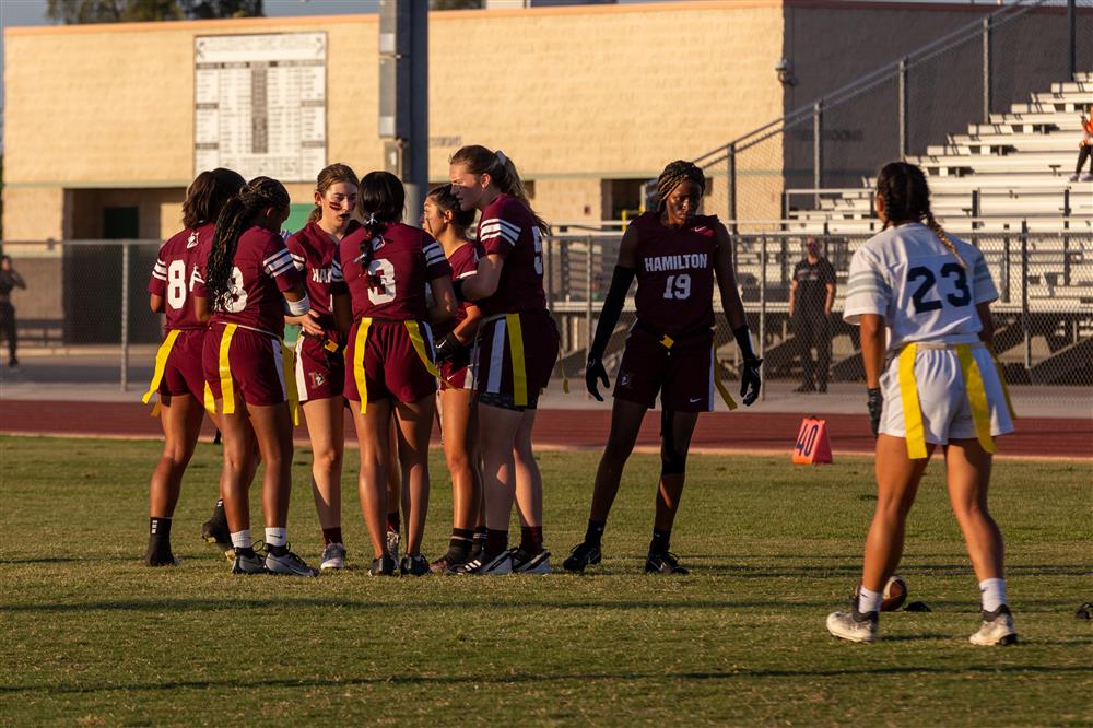 Flag Football Finals, Casteel v. Hamilton